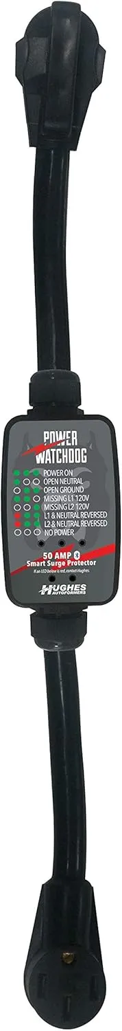 Hughes Autoformers PWD50 Power Watchdog Bluetooth Surge Protector - 50 Amp