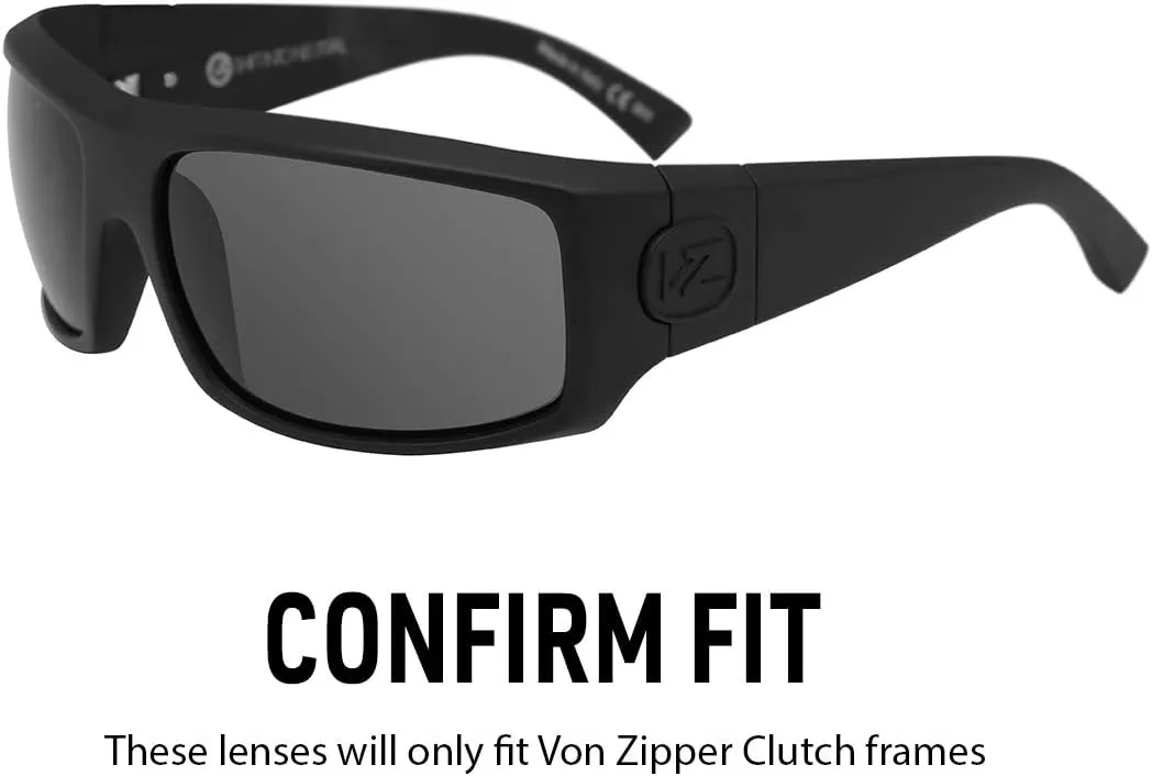 IKON LENSES Replacement Lenses For Von Zipper Clutch Sunglasses - Polarized