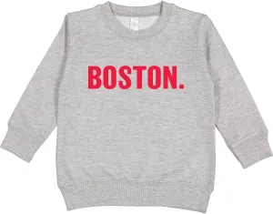 inktastic Boston Period Toddler Sweatshirt