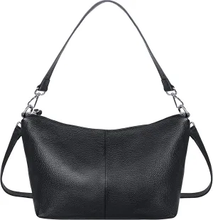 Iswee Genuine Leather Shoulder Bags Purse Totes Crossbody Bags Top Handle Designer Leather Purses