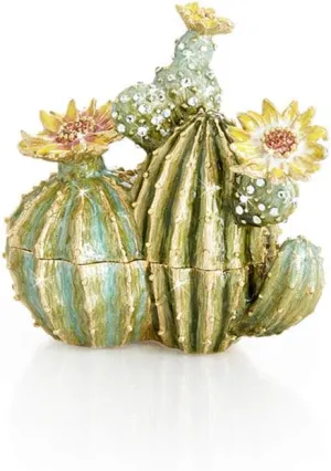 Jay Strongwater Home Decor Table Top Spike Cactus Box