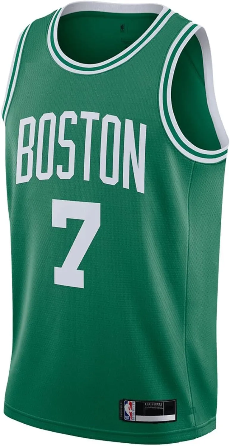 Jaylen Brown Boston Celtics NBA Kids Youth 8-20 Green Icon Edition Swingman Jersey
