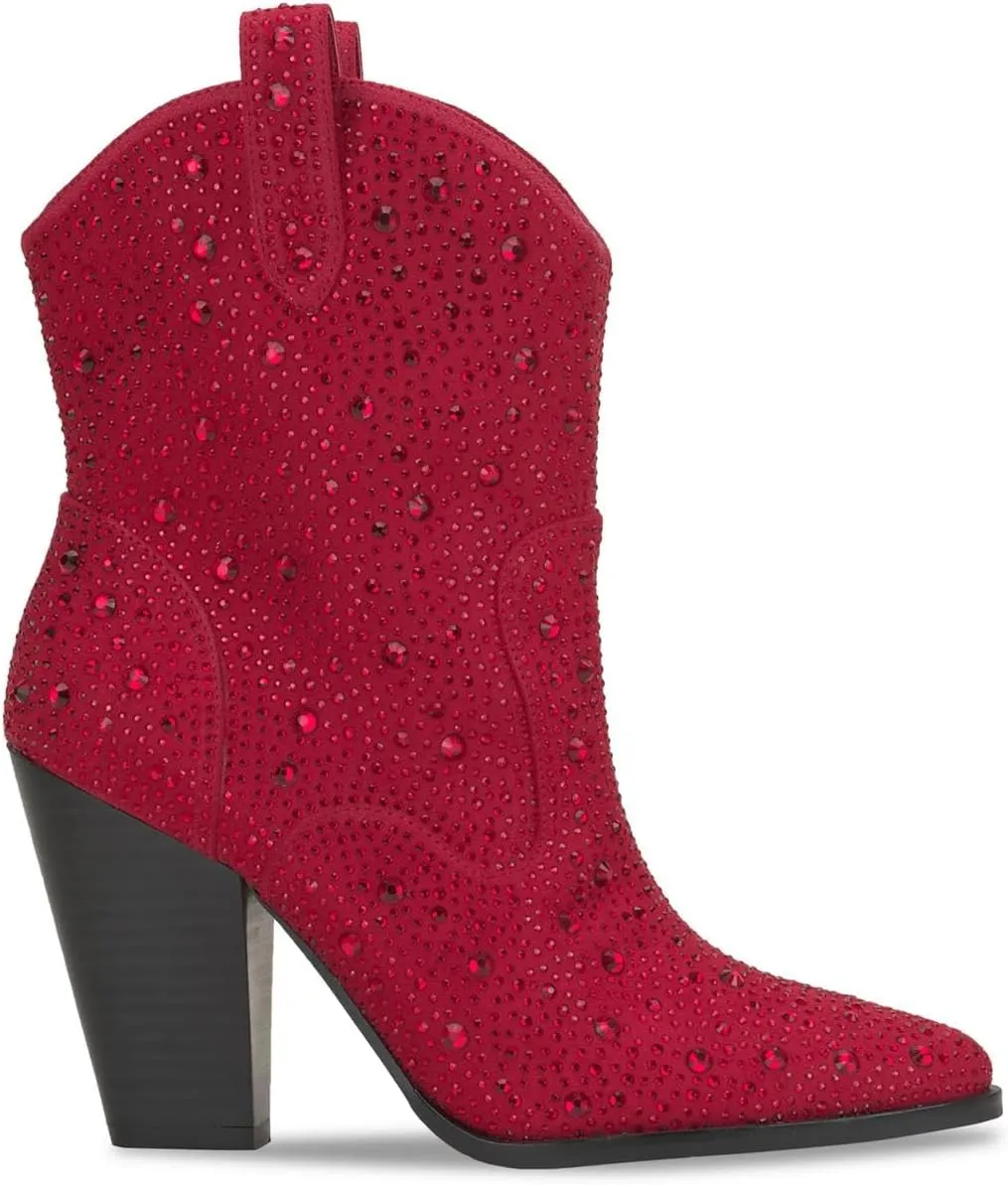 Jessica Simpson Womens Cissely Embellished Western Cowboy, Western Boots