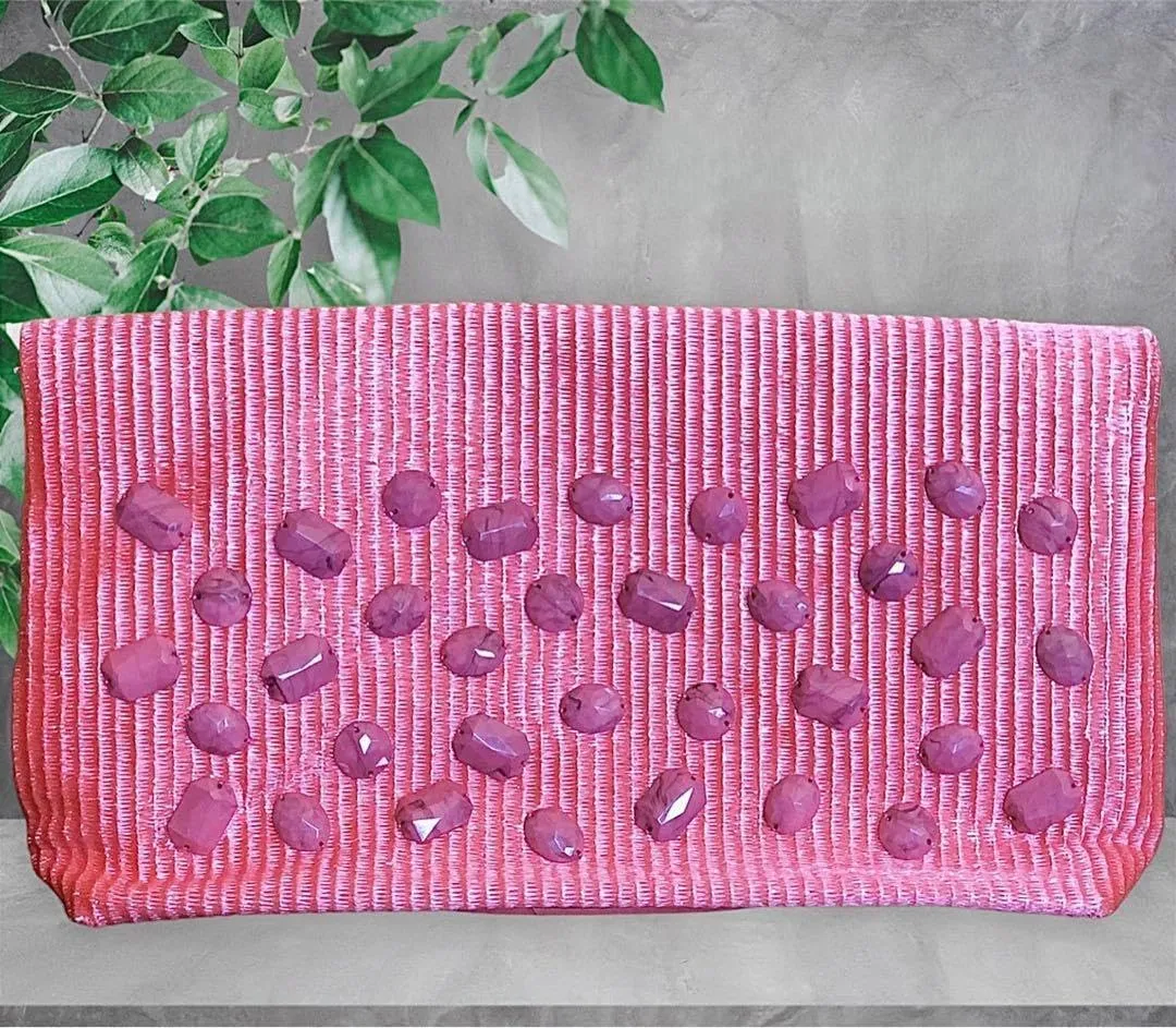 JILLSTUART JILL STUART • Clutch Bag • Straws Pink