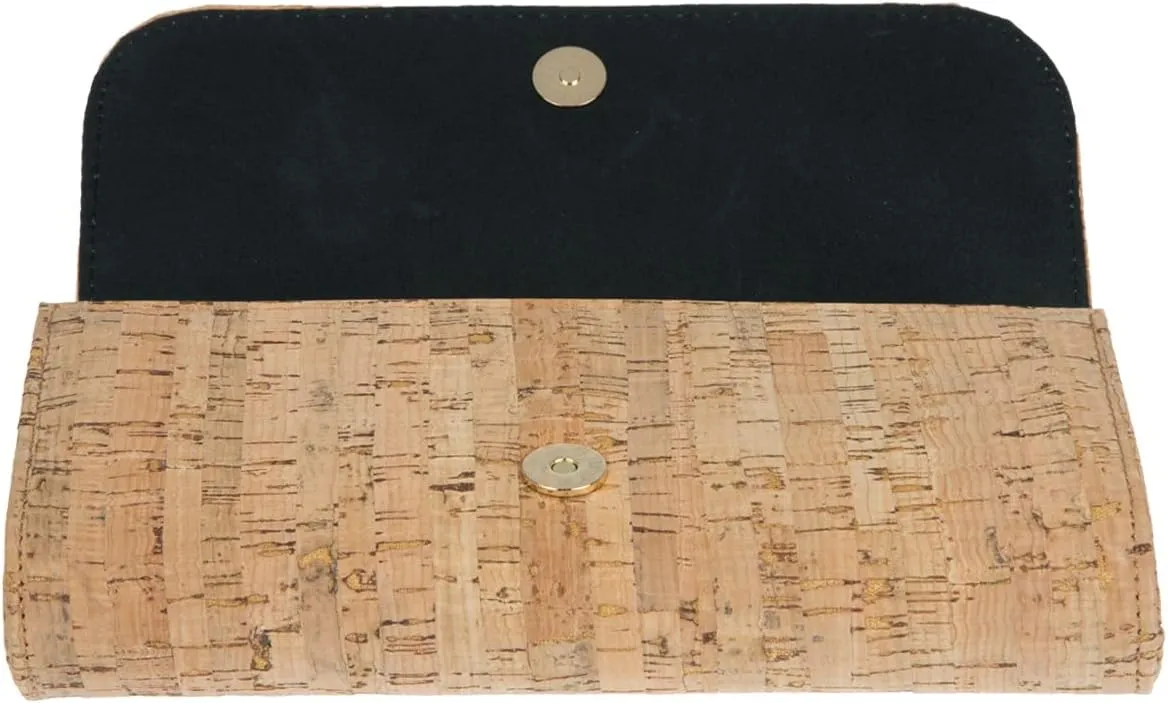 JNB Cork Envelope Flat Clutch