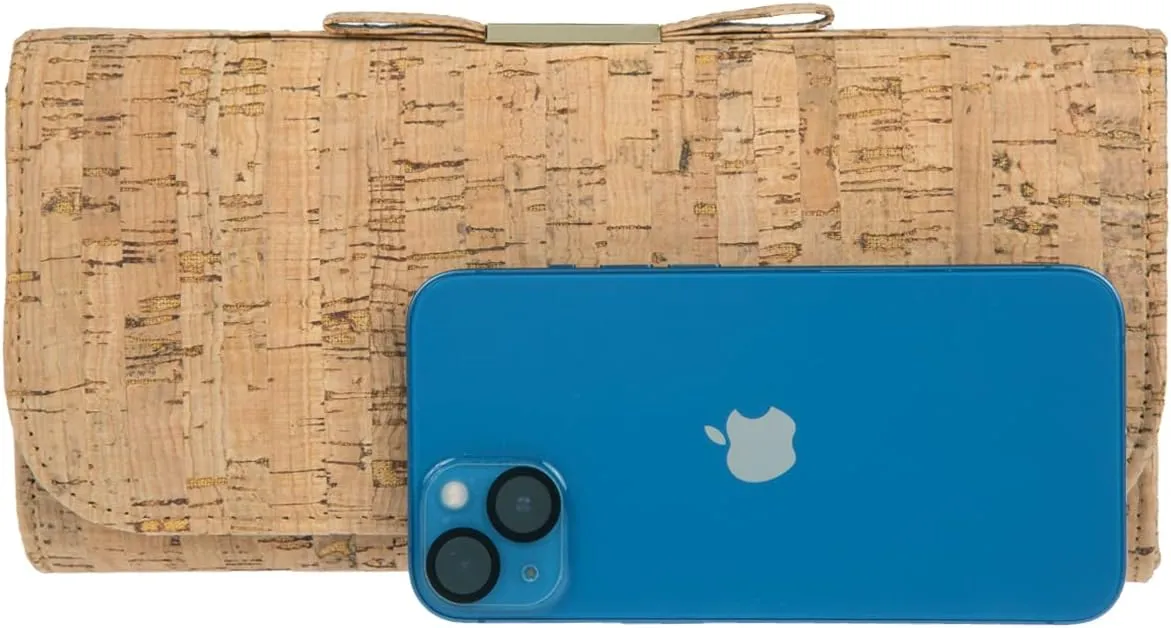 JNB Cork Envelope Flat Clutch