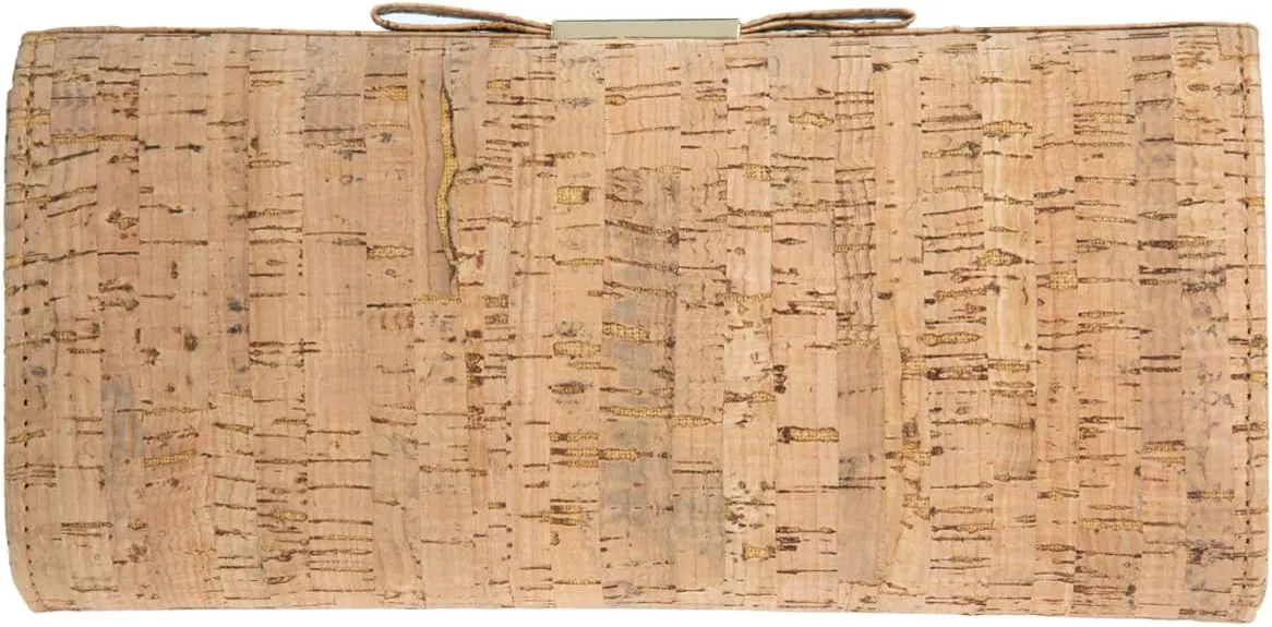 JNB Cork Envelope Flat Clutch
