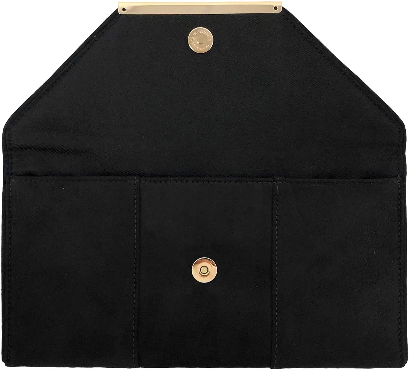 JNB Faux Microsuede Envelope Clutch