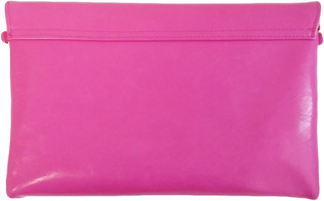JNB Women's Slip-through Chain Envelope Clutch