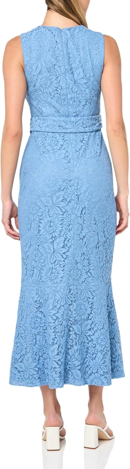 JS Collections Women's Elliot Bateau Neck Gown