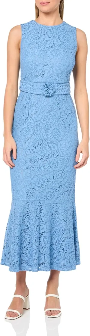 JS Collections Women's Elliot Bateau Neck Gown