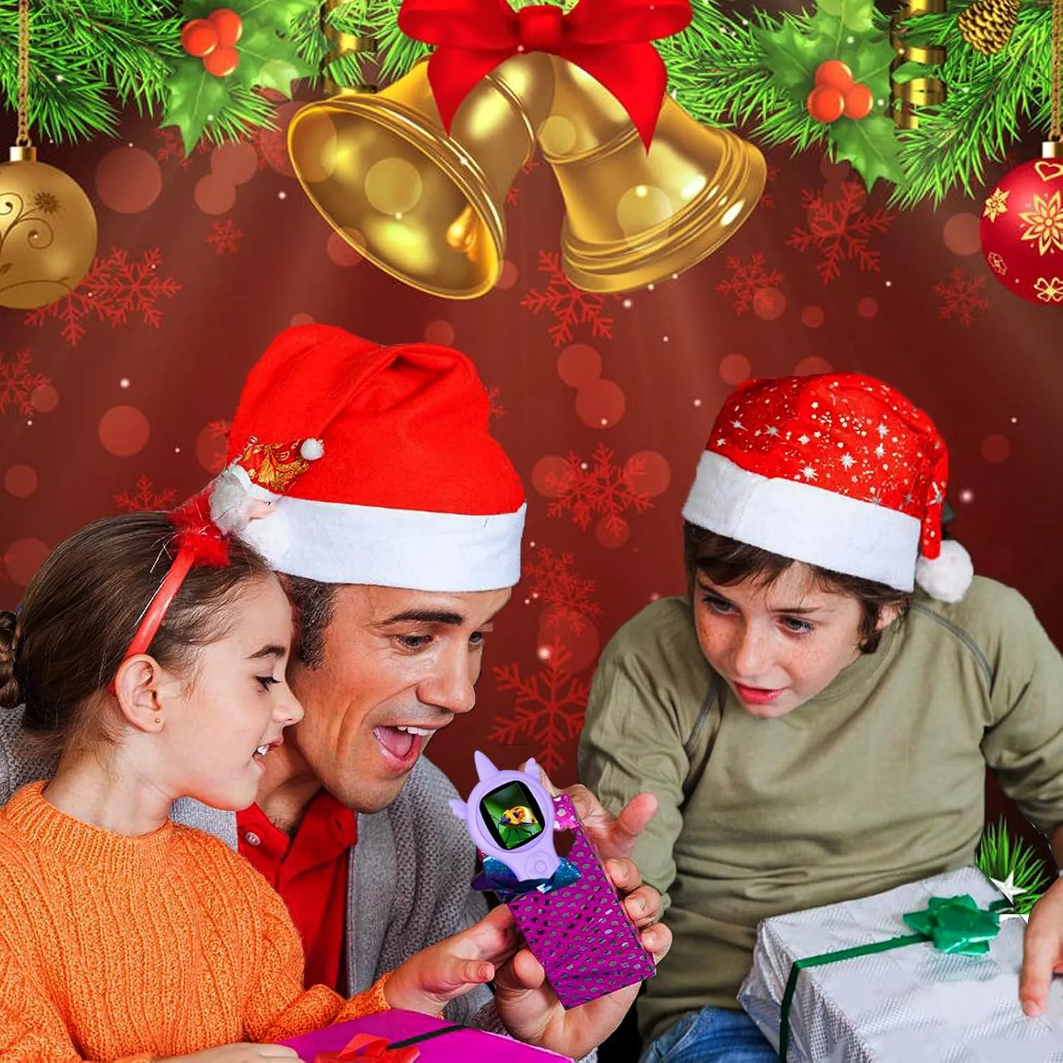 Kids Microscope - Mini Pocket Handheld Microscope for Toddlers-Educational Science Kit Toys for Christmas Birthday Gifts Toys for 3 4 5 6 7 8 9 10 Year Old Girls & Boys