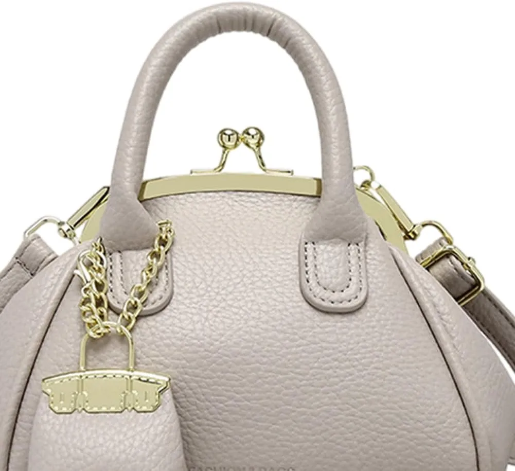 Kiss Lock Purse and Handbags Women's Kiss Lock Crossbody Bag Kisslock Shoulder Bags Satchel Bags Top Handle Handbag Clutch