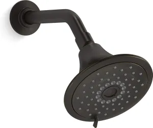 Kohler 22169-2BZ Forté 2.5 gpm multifunction showerhead with Katalyst air-induction technology