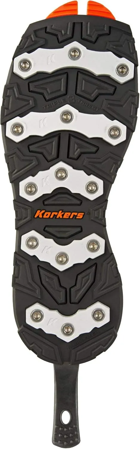 Korkers OmniTrax v3.0 Interchangeable Sole - Triple Threat Aluminum Bar