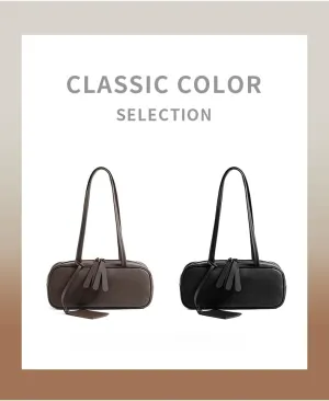 Large-Capacity, Designer Craftsmanship, With card bag Shoulder Bag Top-Grade Cowhide Leather Boston Bowling Bag