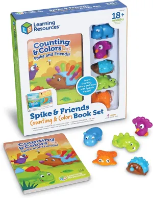 Learning Resources Spike and Friends Counting & Colors Book Set