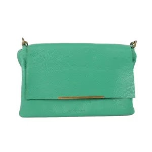 Leather Crossbody Bag Vert