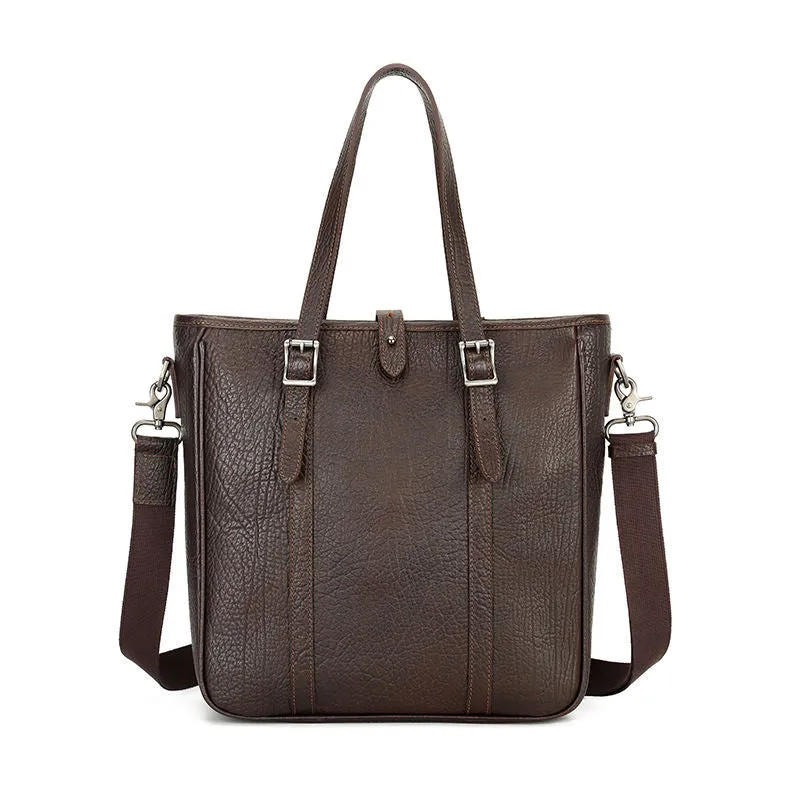 Leather Tote Bag for Men - Spacious & Functional Design