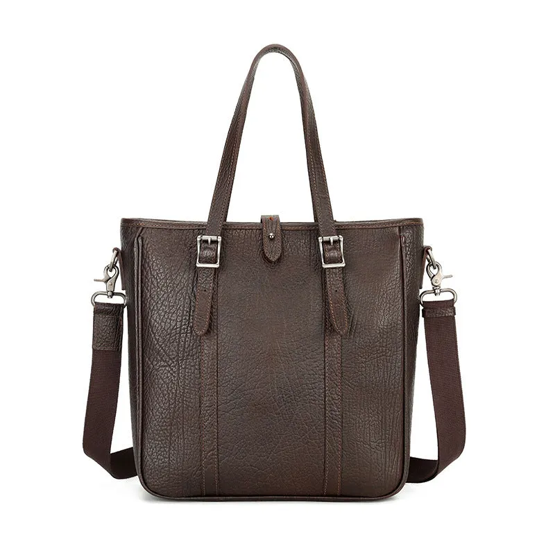 Leather Tote Bag for Men - Spacious & Functional Design