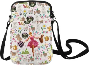 LEVLO Maria & Captain Georg Crossbody Bag Maria Fans Gift Trapp Theatre Shoulder Bag Musical Theatre Merchandise