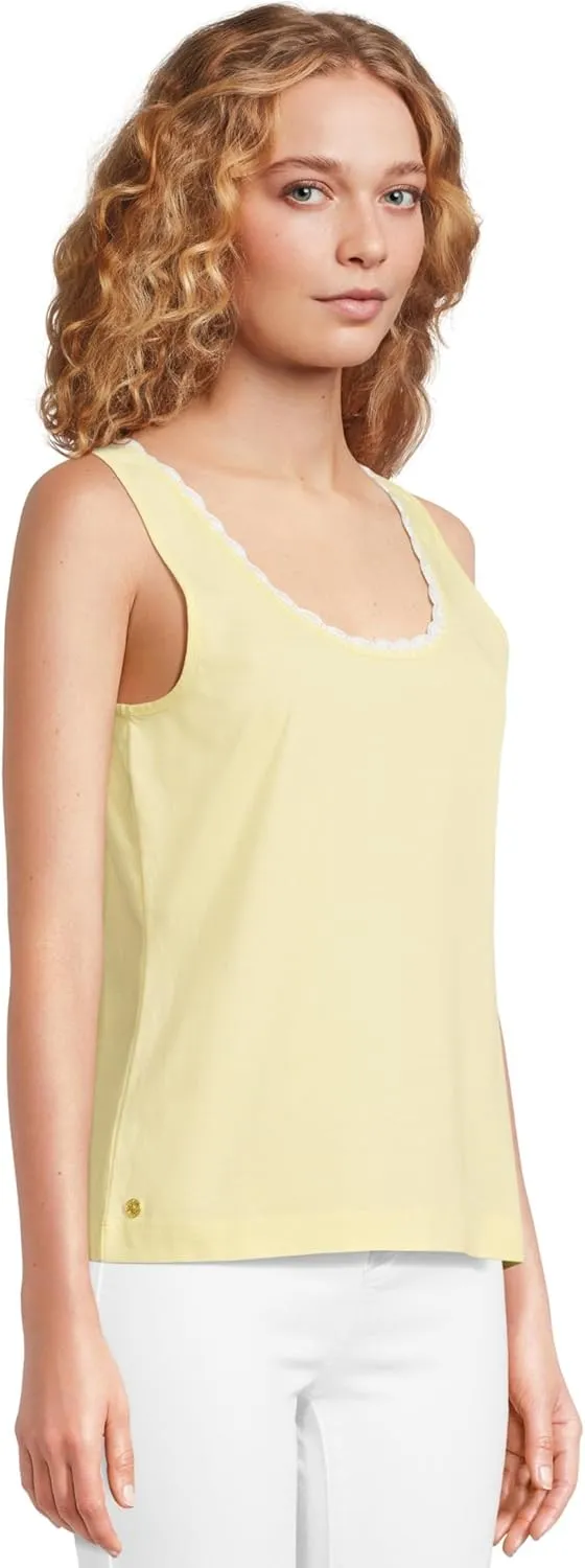 Lilly Pulitzer Women's Gabbie Crochet Trimmed Knit