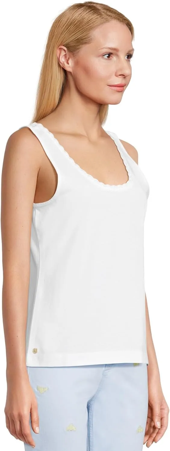 Lilly Pulitzer Women's Gabbie Crochet Trimmed Knit