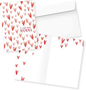 LINA OFFICINE GRAFICHE CREATIVE Mother's Day Card with the Word Wishes Mum
