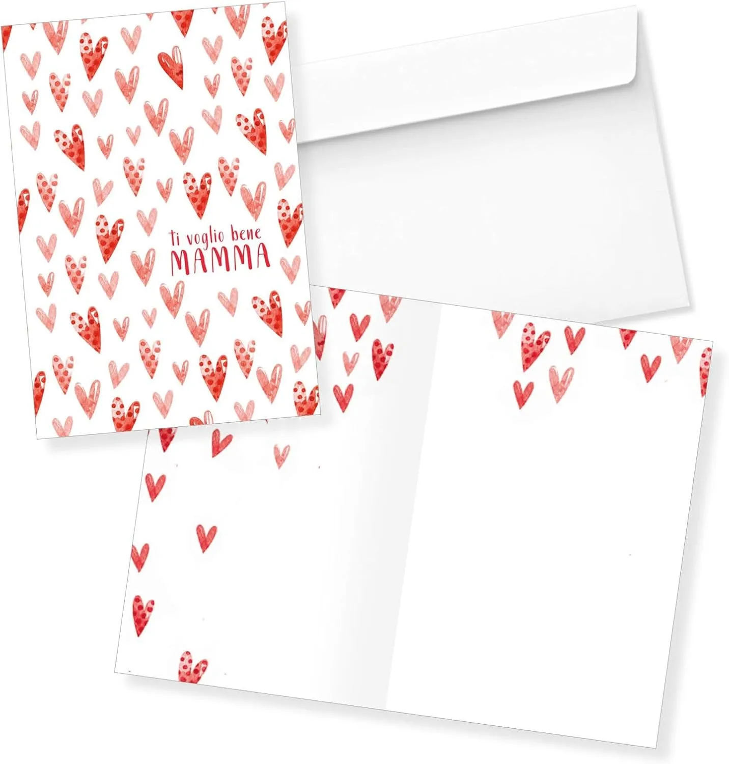 LINA OFFICINE GRAFICHE CREATIVE Mother's Day Card with the Word Wishes Mum