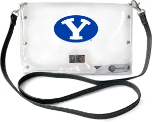 Littlearth NCAA Clear Envelope Handbag with Strap