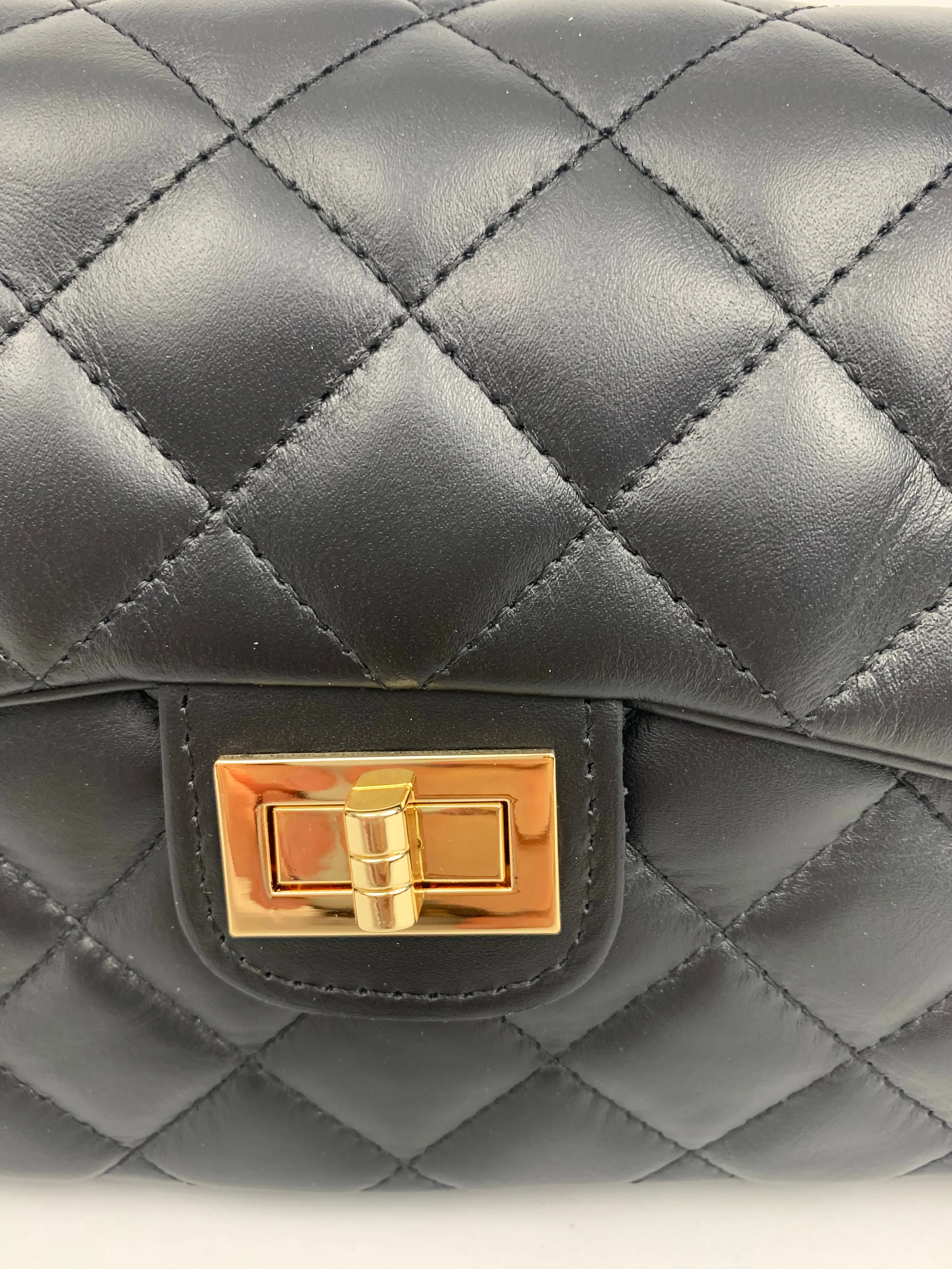 LONDON - Genuine leather shoulder chain strap bag