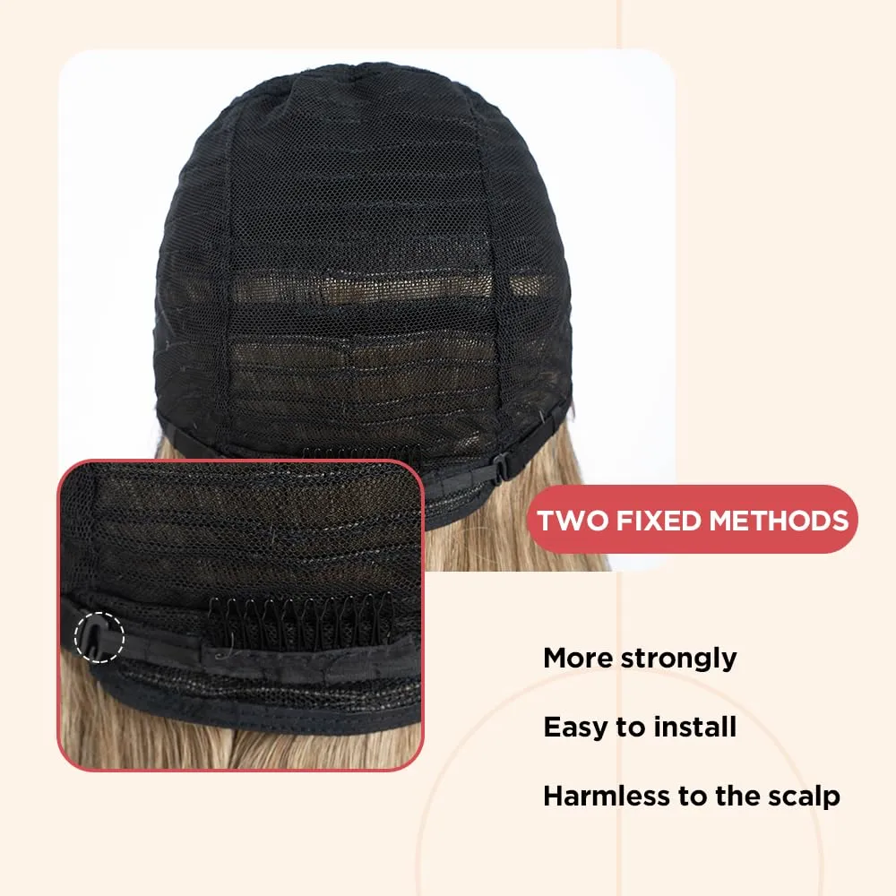 Long Straight Blonde Wigs for Women 30 Inch Synthetic Lace Front Wig for Black Women Heat Resistant Long Hair Wigs Natural Looking