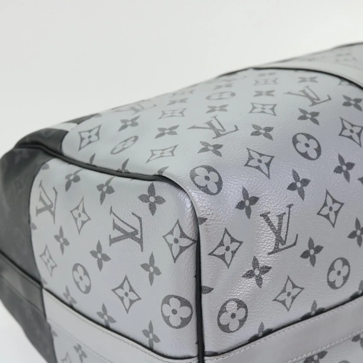LOUIS VUITTON Eclipse Split Keepall Bandouliere 50 Boston Bag M43817 46325S