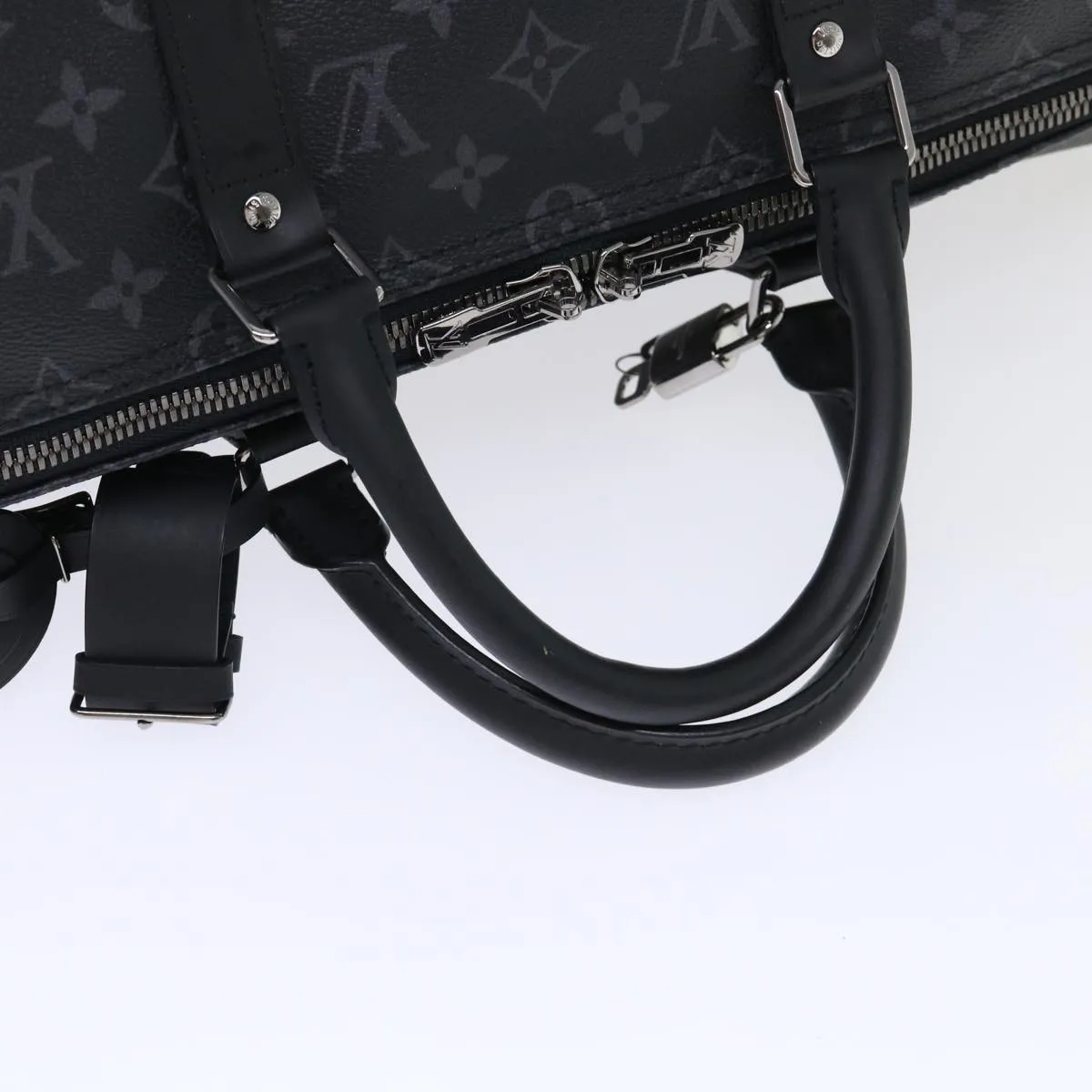LOUIS VUITTON Eclipse Split Keepall Bandouliere 50 Boston Bag M43817 46325S