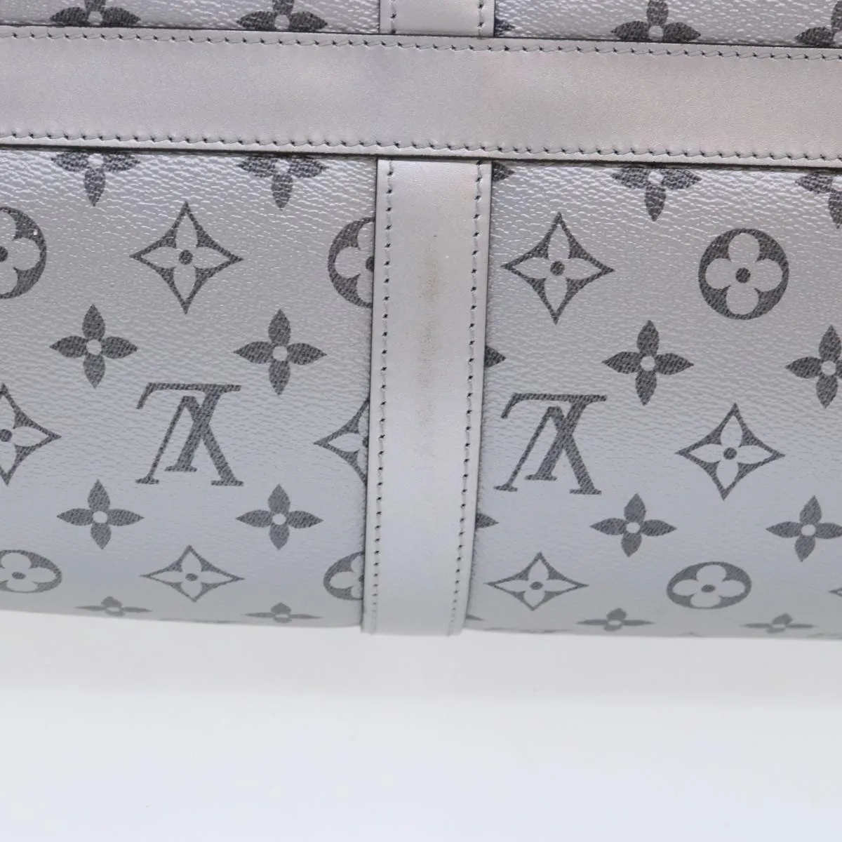 LOUIS VUITTON Eclipse Split Keepall Bandouliere 50 Boston Bag M43817 46325S