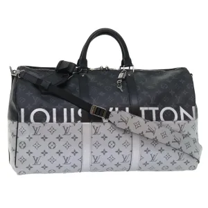 LOUIS VUITTON Eclipse Split Keepall Bandouliere 50 Boston Bag M43817 46325S