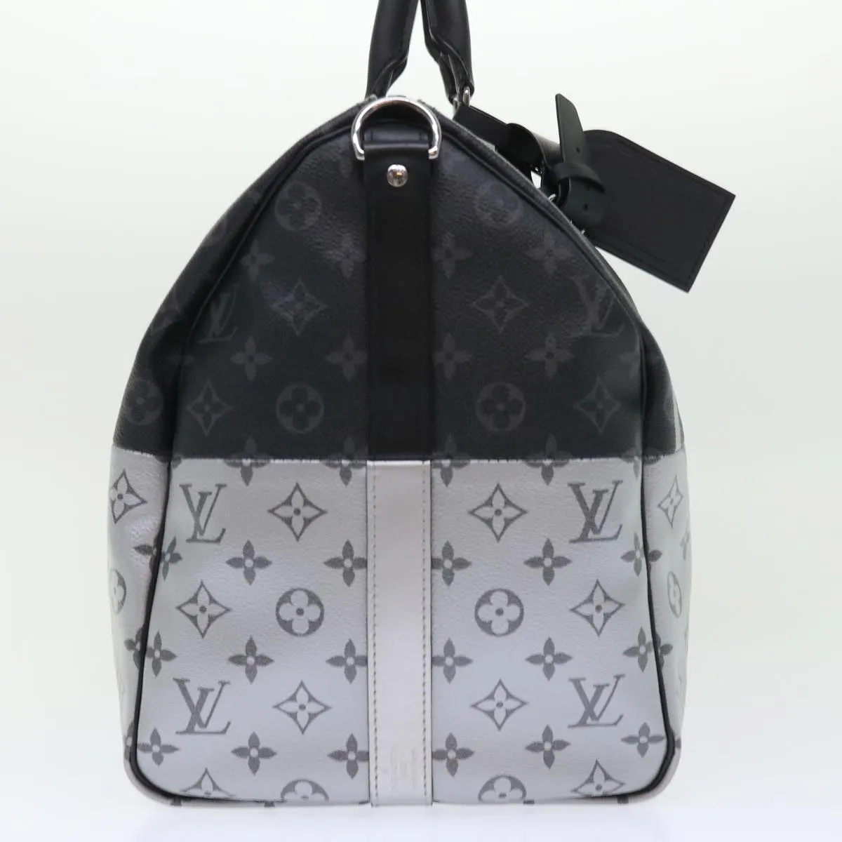 LOUIS VUITTON Eclipse Split Keepall Bandouliere 50 Boston Bag M43817 46325S
