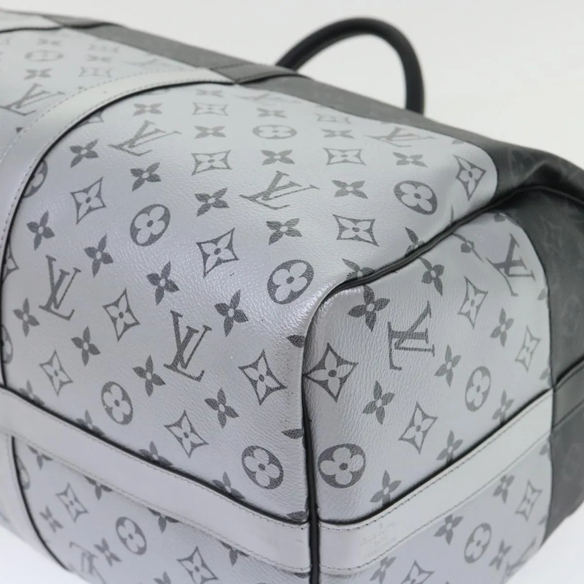 LOUIS VUITTON Eclipse Split Keepall Bandouliere 50 Boston Bag M43817 46325S