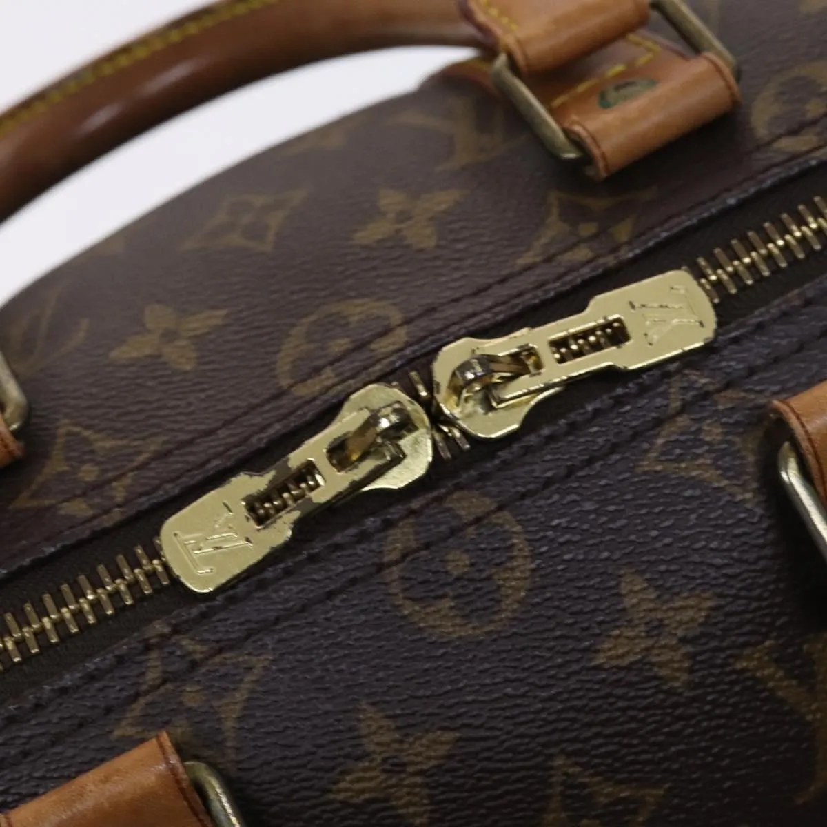 LOUIS VUITTON Monogram Keepall 45 Boston Bag M41428 LV Auth BD992