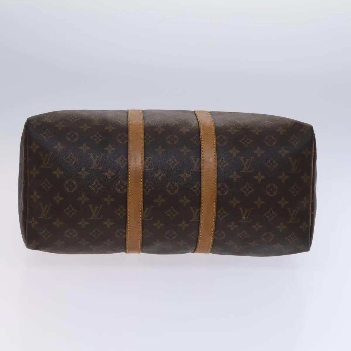LOUIS VUITTON Monogram Keepall 45 Boston Bag M41428 LV Auth BD992