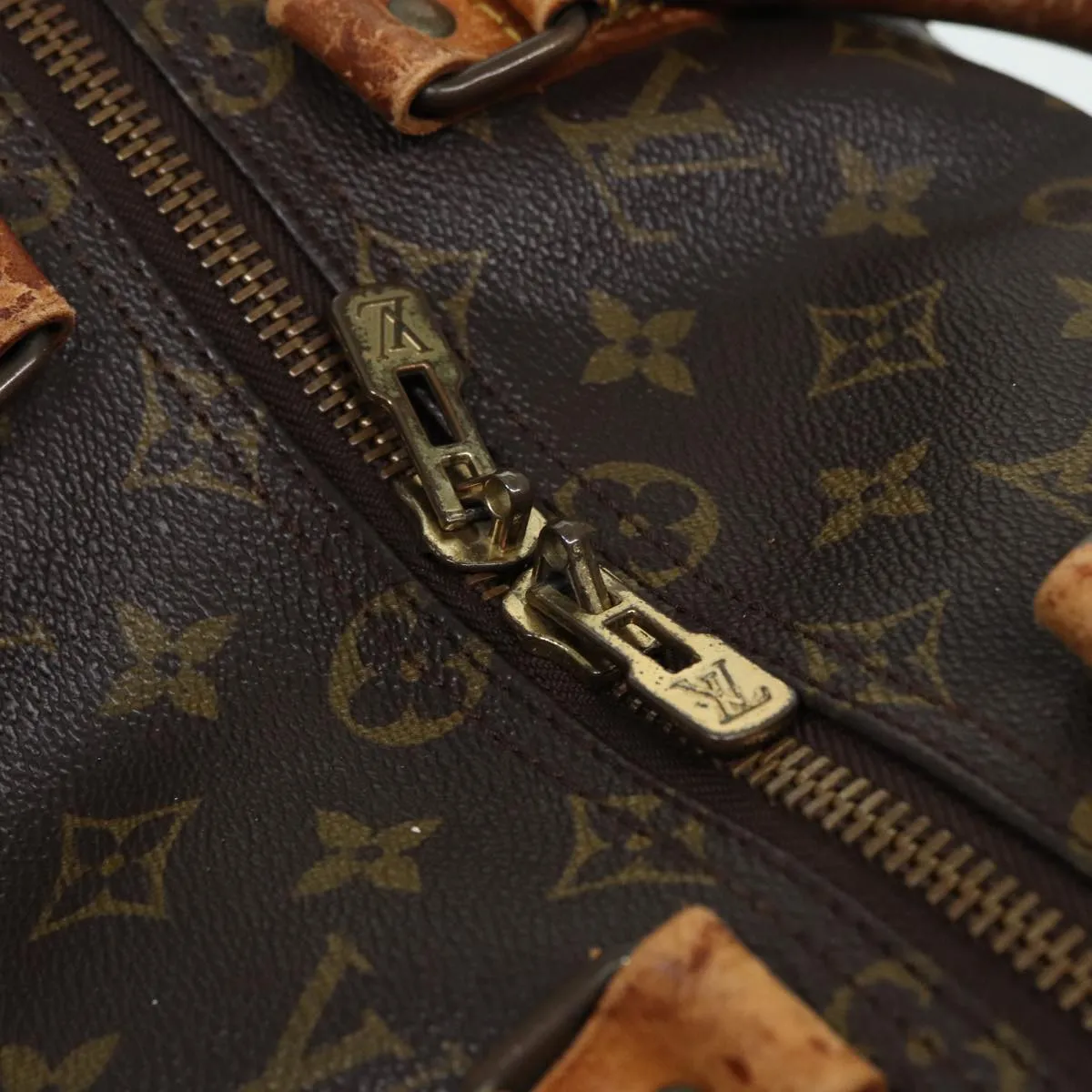 LOUIS VUITTON Monogram Keepall 50 Boston Bag M41426 LV 85406