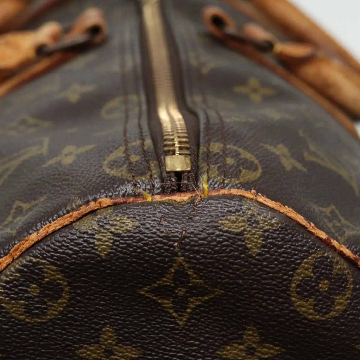 LOUIS VUITTON Monogram Keepall 50 Boston Bag M41426 LV 85406