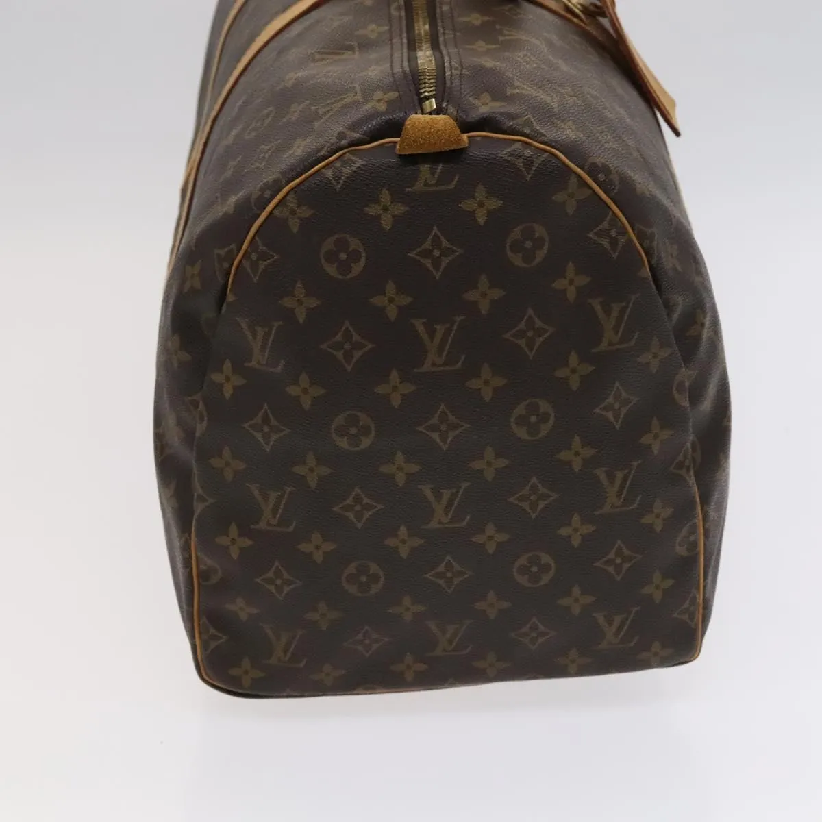 LOUIS VUITTON Monogram Keepall 55 Boston Bag M41424 LV Auth yk17447