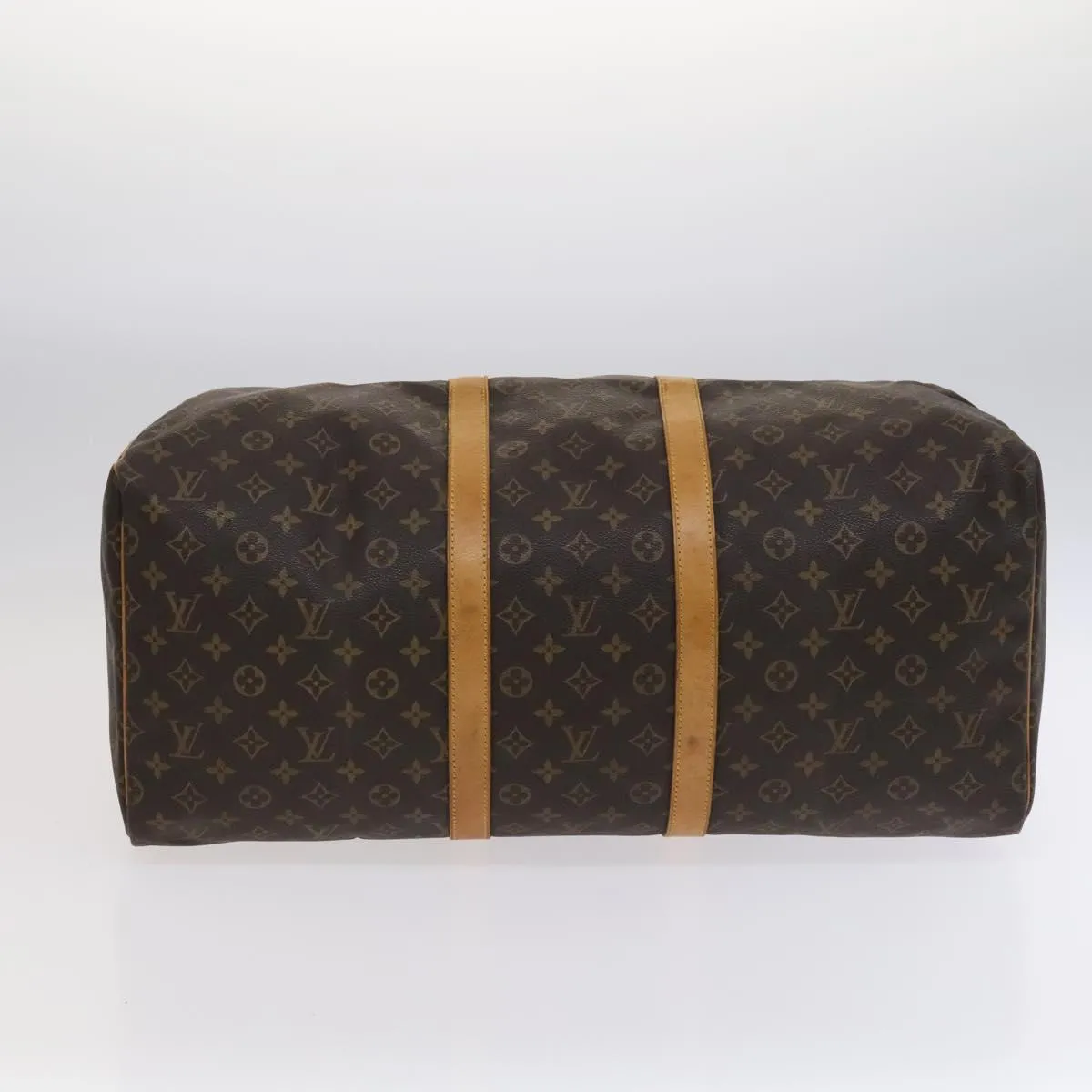LOUIS VUITTON Monogram Keepall 55 Boston Bag M41424 LV Auth yk17447