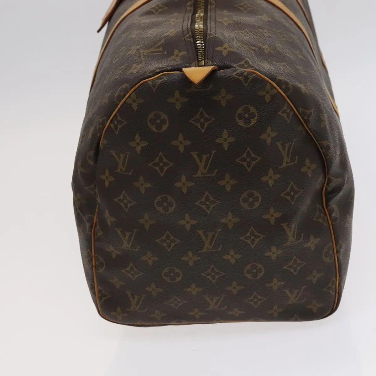 LOUIS VUITTON Monogram Keepall 55 Boston Bag M41424 LV Auth yk17447