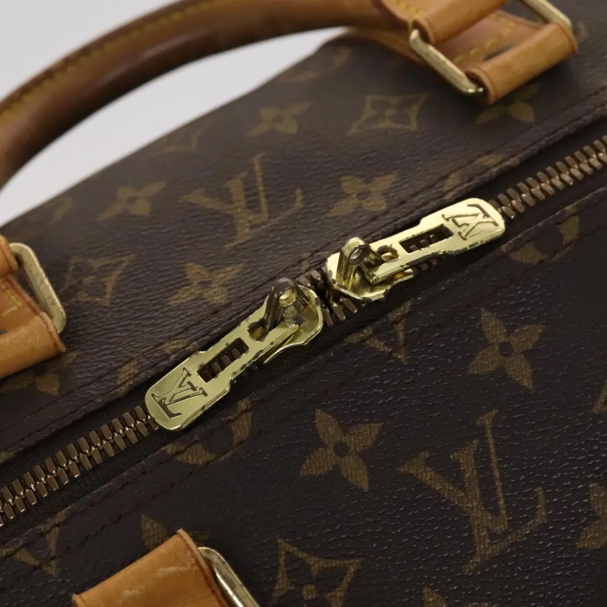 LOUIS VUITTON Monogram Keepall 55 Boston Bag M41424 LV Auth yk17447