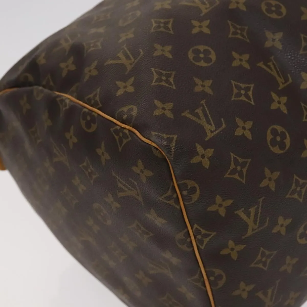 LOUIS VUITTON Monogram Keepall 55 Boston Bag M41424 LV Auth yk17447