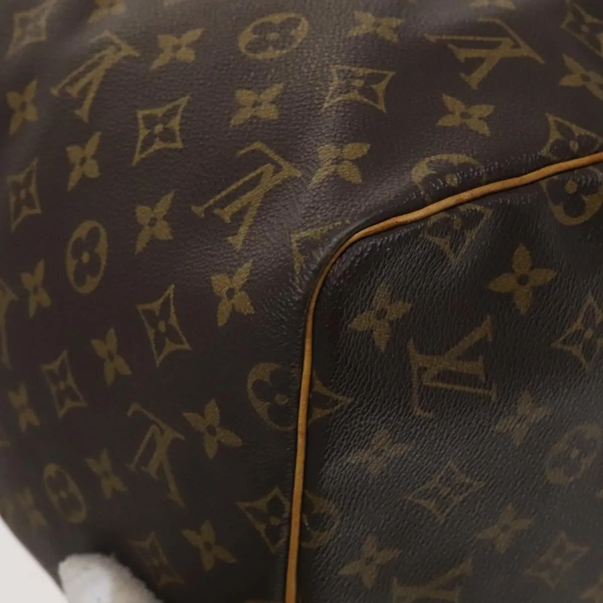 LOUIS VUITTON Monogram Keepall 55 Boston Bag M41424 LV Auth yk17447