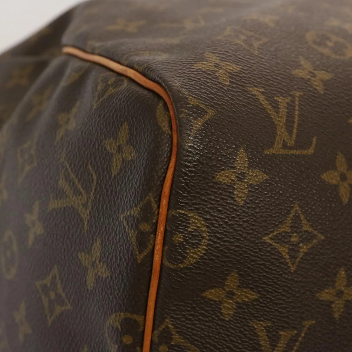LOUIS VUITTON Monogram Keepall 55 Boston Bag M41424 LV yk12021