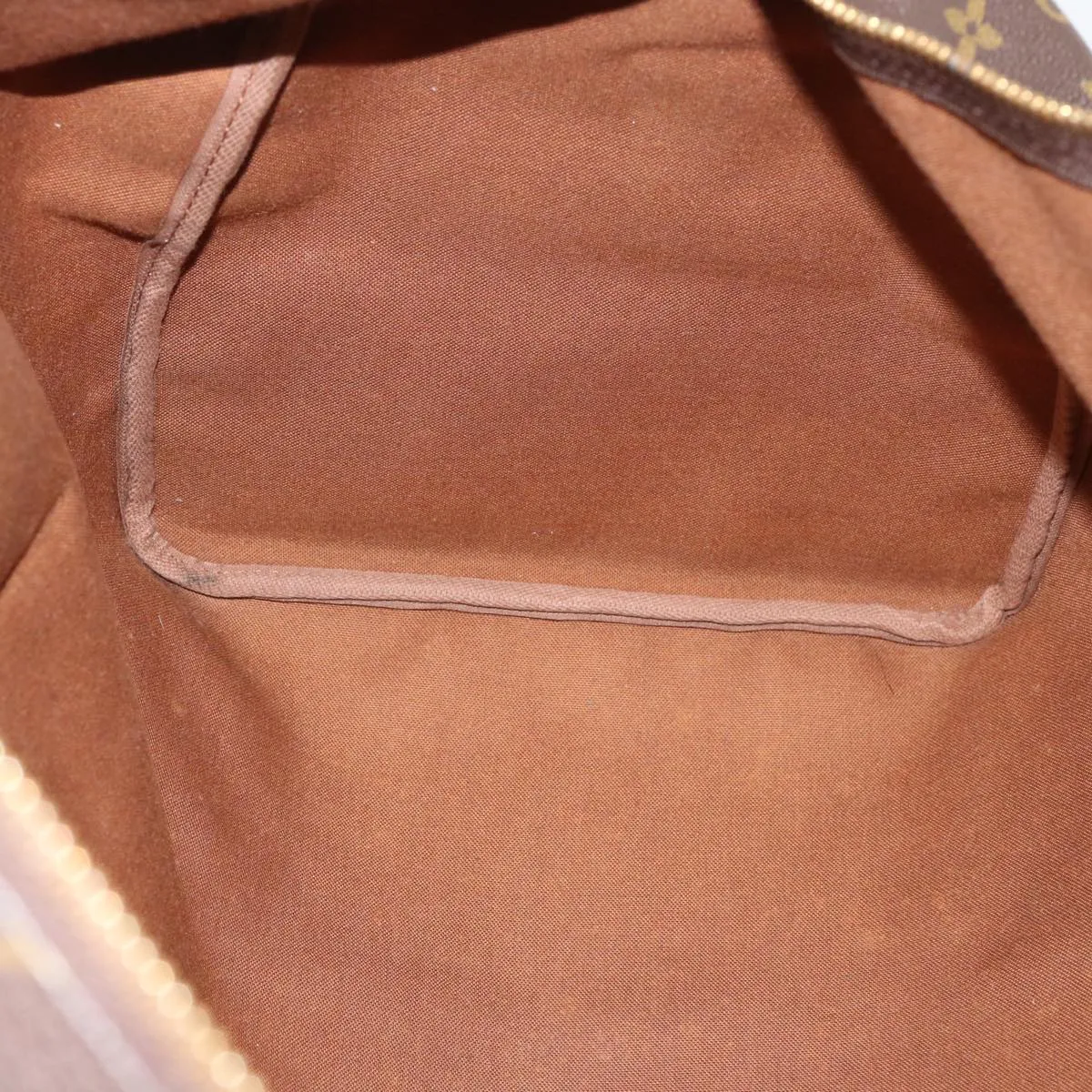 LOUIS VUITTON Monogram Keepall 55 Boston Bag M41424 LV yk12021